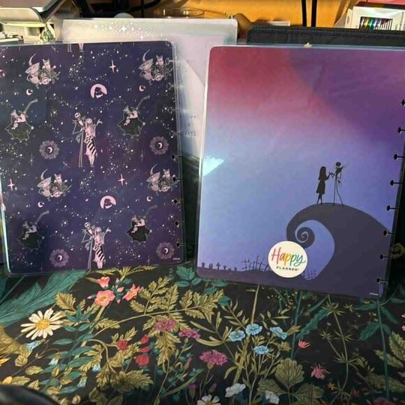 Happy Planner Classic Disney Nightmare before Christmas Cover W/discs - Picture 2 of 6